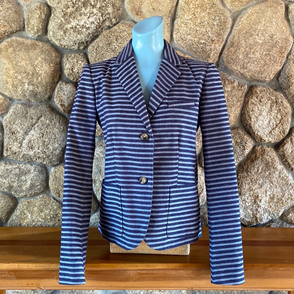 GAP striped blazer, SZ 0